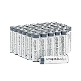 Amazon Basics AA- Alkali-Batterien, 1,5 V, 5 Jahre lagerfähig, 40 Stück