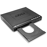 Kompakter DVD- Player für TV- mit HDMI/RCA- Anschluss, Multi- Region Code Zone Free 1-6, Port USB- Eingang& MIC- Ausgang, PAL/NTSC& Fernbedienung