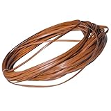 LOLIPPYY PE Kunststoff Rattanreparaturband 8X12mm Stuhlreparaturmaterial Selbstgemacht Möbel Korbmöbel Flechtmaterial für Stuhl und Tischreparatur