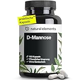 D-Mannose – 180 Kapseln – 1800mg D-Mannose pro Tagesdosis – vegan, optimal dosiert, ohne unerwünschte Zusätze – in Deutschland produziert & laborgeprüft