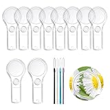 24 Stück Lupe Kinder Kinderlupe Lupe Klein Lupenglas für Kinder 5X Mini Lupen für Kinder Party Geburtstag Geschenk, Klassenlesung, Wissenschaftliche Beobachtung ChierLyn