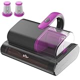 Bear Milbensauger für Matratzen,15kpa Absaugung 35000RPM, Milbenstaubsauger mit UV-C Licht, bekämpft Bettwanzen,entfernt 99,9% der Bakterien, Allergene,4m Kabel
