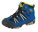 Brütting Unisex Kinder Ohio High Trekking- & Wanderstiefel, Blau Schwarz Lemon, 37 EU