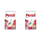 Persil Power Bars Color Waschmittel (75 Waschladungen), vordosiertes Buntwaschmittel mit biologisch abbaubarem Schutzfilm, für reine Wäsche & hygienische Frische für die Maschine (Packung mit 2)