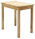 Robas Lund Tisch Esszimmertisch Massivholz Kernbuche, Alfons BxHxT 70 x 76 x 50 cm