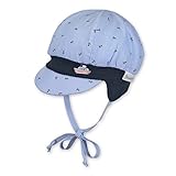 Sterntaler Baby - Jungen Ballonmütze Kappe, Blau (Himmel 325), 49 EU