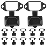 OUNONA 24 Stück Teiliges Staubschutzkappen für Außensteckdosen Flexible Gummikappen und Schmutzabweisend Einfache Installation Schutz für Elektrische Steckdosen im Freien