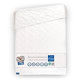 LINEA by böhmerwald Kids Bettdecke, 100% Baumwolle, Weiß, 100 x 135 cm