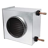 Heizregister • Wärmetauscher • Rohrheizung • Warmwasser Register DN Ø 150