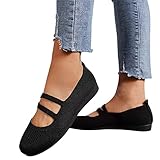 barfuss schuhe damen ballerina leder, Ballerinas Damen Elegant Sportlich Balerinaschuhe Sommerschuhe Mittelalter Weite H Ballerina Schuhe Flache Bequem Trachtenschuhe Riemchenballerina Mädchen