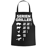 Spaß Kostet Grillschürze für Männer Sprüche SERIENGRILLER