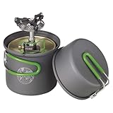 Optimus 8019749 Crux Lite Solo Kochsystem Kocher mit Topf
