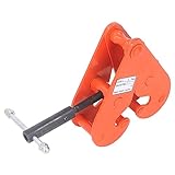 Acouto Vertikale Trägerklemme, Legierter Stahl, Universelles Hochleistungs-Trägerhebe-Klemmwerkzeug für Rigging, 2200 Lbs, Kapazität, Gewinde, Verstellbare Legierungsschiene und Träger. Erhitzen Sie