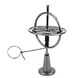 VGEBY Gyroskop, Kompaktes Gyroskop aus Zinklegierung, Stressabbau, Fingerspitze, Anti-Schwerkraft-Dekompressionsspielzeug für Erwachsene und Große Kinder