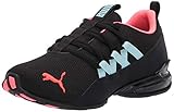 PUMA Damen Riaze Prowl Laufschuh, Black-Ignite pink-aquamarin, 40 EU