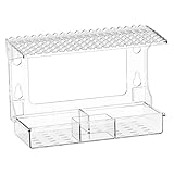 Renopfect Vogelfutterhaus - Vogelfutterstellen Für Den Außenbereich - Mit Saugnapf Klare Sicht Für Naturliebhaber Garten Terrasse Balkon