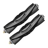 DrRobor 2 Stücke Ersatzteile Hauptbürste für ECOVACS DEEBOT X1 Omni/ X1e Omni/ X1 Turbo/ X1 Plus, Zubehör für Ecovacs Deebot T10 Omni/ T10 Plus Saugroboter