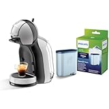 Krups KP123B Dolce Gusto Maschine Mini Me, Kaffeekapselmaschine & Philips AquaClean Kalk- und Wasserfilter für Espressomaschine, Kein Entkalken bis 5000 Tassen, Einzelpack