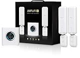 Ubiquiti AmpliFi Home Wi-Fi System AFi-HD - Wireless Router - 4-Port-Switch - GigE - 802.11abgnac - Dual-Band (AFI-HD)