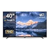 FPD 40 Zoll (102 cm) Fernseher, Full HD Smart TV mit Google TV, Google Play integriert, HDR 10, Dolby Audio, Sprachfernbedienung, 1080p Flat Screen Television (CG40-P1,2025) [Energieklasse F]