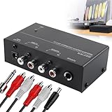 Phono Vorverstärker Plattenspieler, Vorverstärker Für Plattenspieler, Phono-Vorverstärker, Plattenspieler-Vorverstärker mit MM Abtast Systemen, Phono Preamp für Plattenspieler mit DC 12V Netzteil