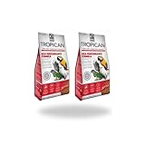 Tropican Papageienfutter mit hoher Energieformel, 820 g x 2 Stück, 2 Stück