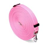 YZROHYI Hundeleine Lang 10 m,Schleppleine für Große Hunde Trainingsleine,Dog Leash Long,Ausbildungsleine Hund Wanderleine,Hundeleine für Training,übungsleinen für Hunde Langlaufleine mit Karabine