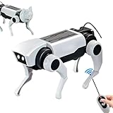 Robotischer Hund – Interaktives Roboter-Tier mit Fernbedienung und Berührungssensoren, Roboter für Kinder ab 3 Jahren, RC Spielzeug Begleiter für Zuhause, Reisen, Innen- und Außenbereich,