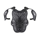 O'NEAL Brustpanzer Motocross Progression Chest Protector Pro V.22 I Protektor mit verstellbaren Riemen, abnehmbare Schultern I Schwarz I OS