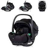 Chipolino i-Size Babyschale Winner (40-87cm) Gruppe 0+, Kopfstütze verstellbar, Farbe:schwarz