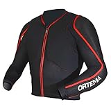 ORTEMA ORTHO-MAX Jacket (Gr.3XL) - Unisex - Protektorenjacke für den optimalen Rundumschutz - Schützt die Wirbelsäule, Schultern und Ellenbogen - Motocross/Enduro