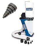 Scheppach DC500 Absauganlage Set mit 4 tlg. Adapterset & flexiblen 7 tlg. Adapter | 550W Leistung | 75L Auffangsack | Absaugstutzen Ø 100mm | Luftleistung 1150m3/h | Schlauchlänge 2000mm