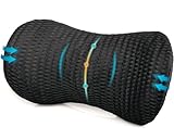 AgoKud Lumbalkissen, Lendenstützkissen für Bürostuhl und Autositz, Memory Foam Rückenstützkissen für den unteren Rücken