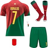 Mikalay Neu #7 Heim Fußball Trikot/Shorts/Socken für Kinder Geschenk Set Jugendgrößen (Heim,24)