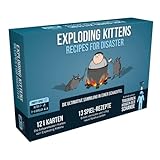 Exploding Kittens | Exploding Kittens – Recipes for Disaster | Partyspiel | Kartenspiel | 2-5 Spieler | Ab 7+ Jahren | 15 Minuten | Deutsch