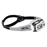 PETZL - Stirnlampe SWIFT RL - Unisex, Schwarz, Einheitsgröße, Wiederaufladbar