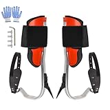 Hogvinnatil Steigeisen zum Klettern auf Bäumen | Tragbare Kletterausrüstung – langlebiges und sicheres Werkzeug für die Handfläche | für Sport Dschungel Outdoor Obsternte Überleben