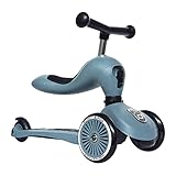 Scoot & Ride 3418 Highwaykick 1 - Steel - Scooter mit sitz