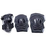 K2 Skates Unisex Inline Skates K2 Performance PAD Set, Black - Anthracite, 30E1416.1.1.XL