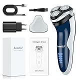 SweetLF Rasierer Herren Elektrisch Rasierapparat mit Präzisionstrimmer