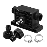 Bohrmaschinenpumpe, Akkuschrauber Pumpe, Pumpenaufsatz für Bohrmaschine, Handbohrbetriebene Wasserpumpe, Tragbare Elektrobohrpumpe, Wasserpumpe Klein, Wassertransferpumpe Tragbare, für Pools, Gärten