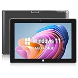 SZTPS Windows Tablet PC，10 Inch Tablet Windows 11 Intel N4020C Processor, Tablet Computer HD Touchscreen 6GB RAM + 64GB, 5000mAh Large Battery