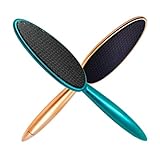 LIANRISES 2 Stück Nano-Glas Hornhautentferner Fuß, Hornhauthobel Hornhautfeile, Hornhautraspel, Sanft, für Zuhause, Spa, Reisen