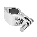 UUNPODDO 316-Edelstahl-Kiefer-ähnlicher Schiebescharnier-Befestigungsbeschlag für Marineboot-Markisen, Bimini-Top-Hardware-Klemme, 7/8 Zoll Innendurchmesser mit hochglanzpolierter