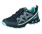 Brütting Damen Power Trekking-& Wanderhalbschuhe, Marine Türkis, 41 EU