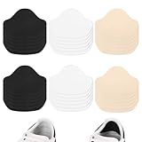 18 Paar Fersenschutz für Schuhe, 3 Farben Sneaker Schuh Fersen Reparatur, Selbstklebende Fersenpolster Schuhe, Pu Leder Hackenpolster Schuh, Heel Me Fersen Patch, Dünn und Leicht