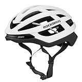 ROCKBROS Fahrradhelm Integrierter Fahrrad Helme Mountain Bike Rennrad Unisex Erwachsener für Herren Damen M (54-59cm)/L(58-63cm)