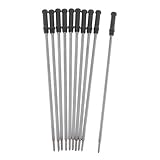 10 Stück/Packung Metall-Kugelschreiberminen Tinte Kugelschreiber-Ersatz schwarz