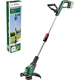 Bosch Akku-Rasentrimmer UniversalGrassCut 18V-26-500 (zum Rasentrimmen und Kantenschneiden; Ladezeit: 65 min; Schnittkreisdurchmesser: 26 cm; 18-Volt-System; ohne Akku oder Ladegerät)