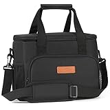 Tavaler Kühltasche 15L Isoliertasche Klein Kühltaschen Faltbar Picknicktasche Lunchtasche Herren Thermotasche Cooler Bag für Picknick/Camping/Grill/Strand/Büro